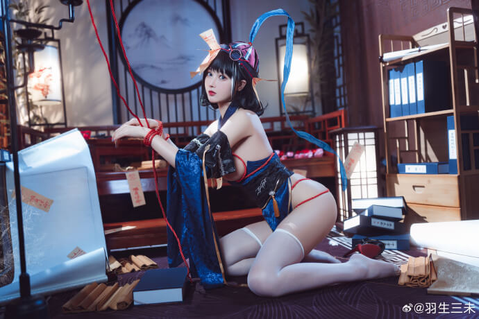 【COS】碧蓝航线 华甲(1套/1位)-颠倒Reverse
