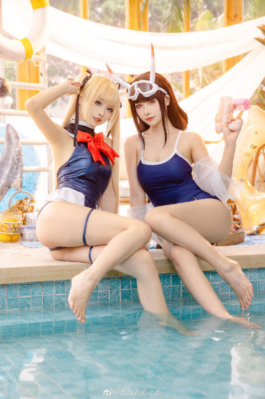 【COS】碧蓝航线 玛丽萝丝(2套/2位)-颠倒Reverse